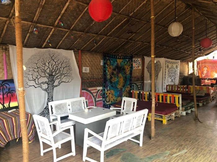Hippies coworking hostel Anjuna Eksteriør billede