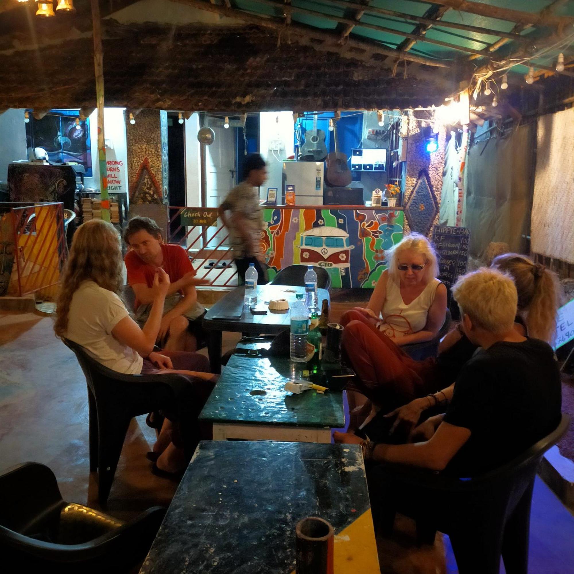 Hippies coworking hostel Anjuna Eksteriør billede