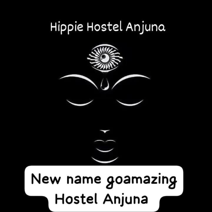 Hippies coworking hostel Anjuna Eksteriør billede