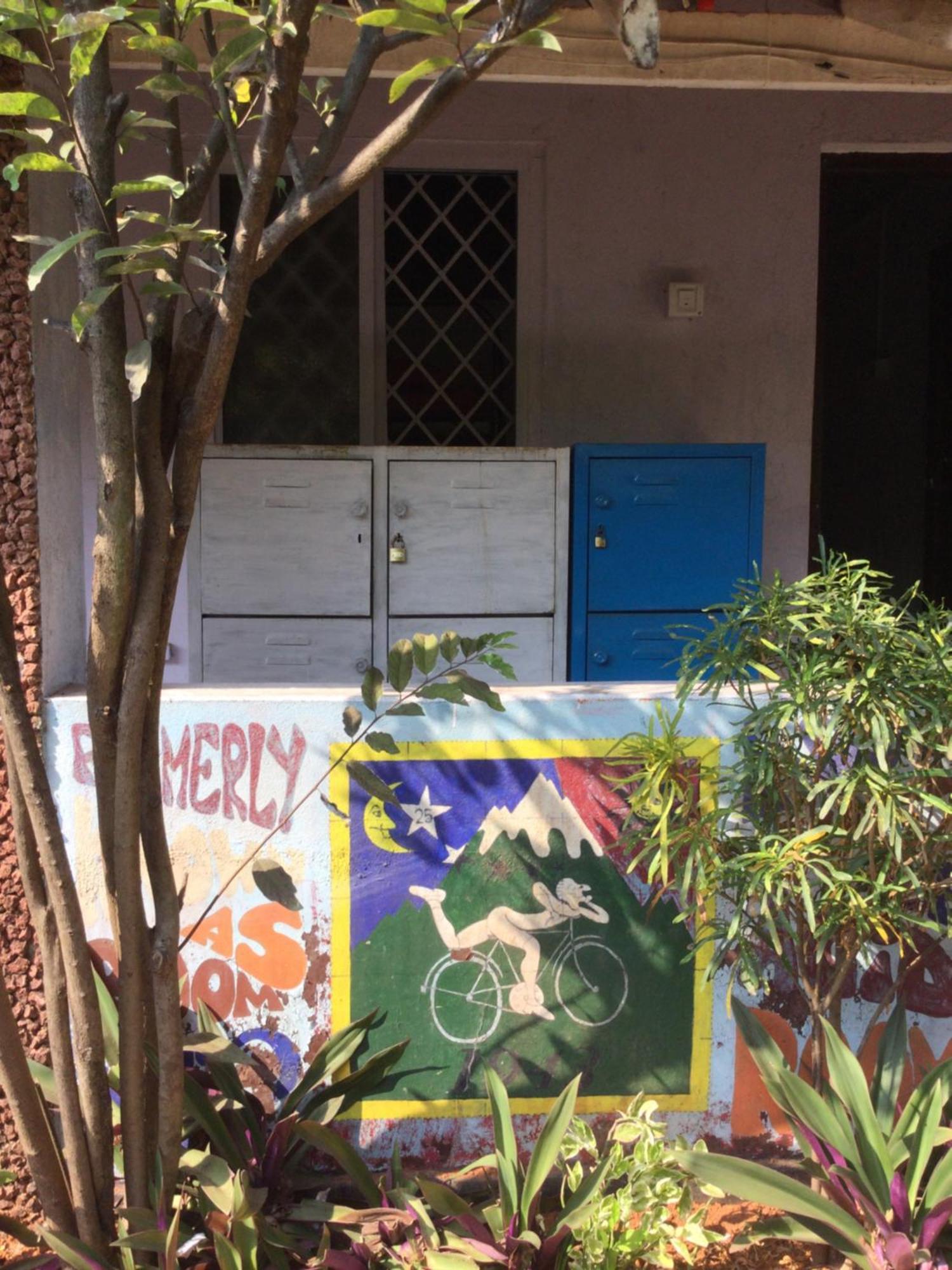 Hippies coworking hostel Anjuna Eksteriør billede
